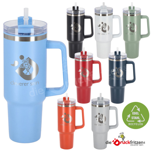 Thermobecher OZZY - 1200 ml - individuell belasert