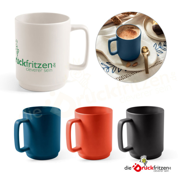 Keramik-Tasse MIGHTY 330 ml - individuell bedrucken