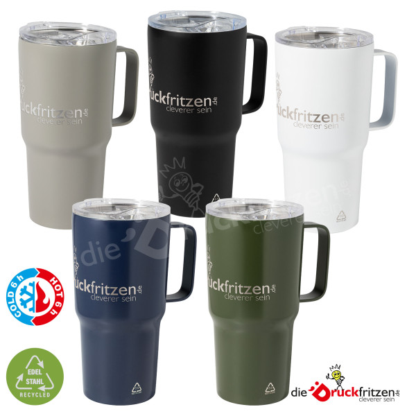 Thermobecher GRABICANO - 600 ml - individuell belasert
