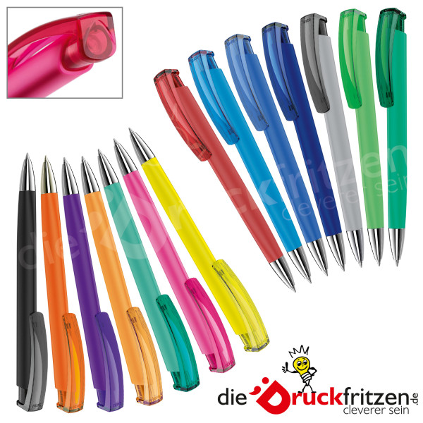 Kugelschreiber TRINITY K transparent SI GUM