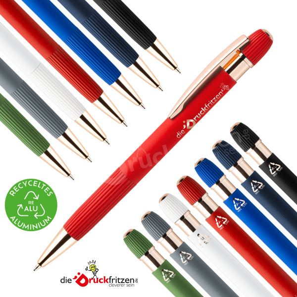 Metall-Kugelschreiber ROZUBI - individuell belasert