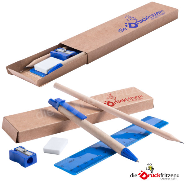 Schreibset / Büroset MONOLI - 5-teilig - individuell bedrucken