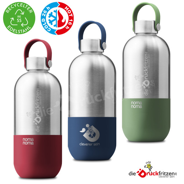 noma noma Edelstahl Trinkflasche - 1000 ml - individuell belasert