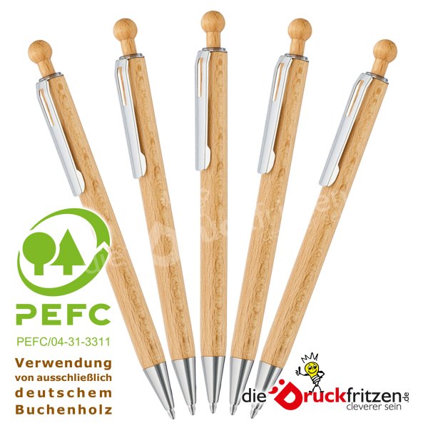 diedruckfritzen.de UMA-Holz-Kugelschreiber Woody