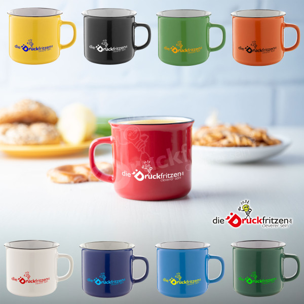 Keramik-Tasse WOODSTOCK - 300 ml - individuell bedrucken