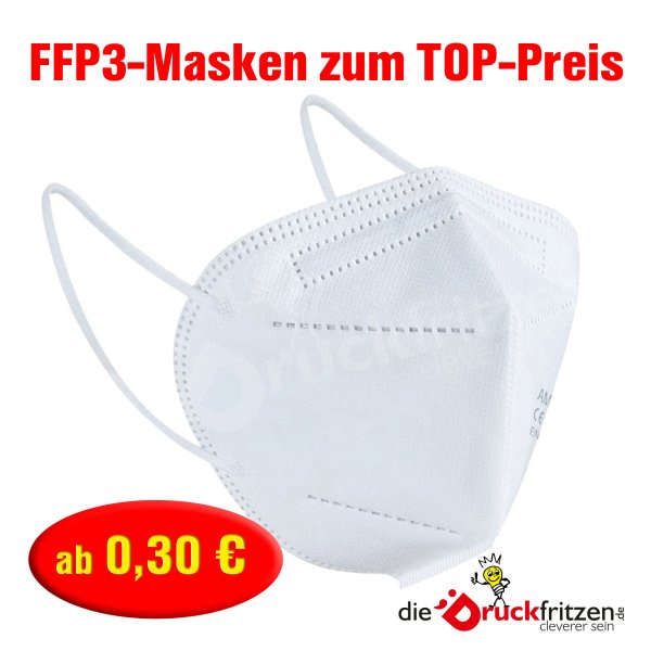 FFP3-Schutzmaske - weiß