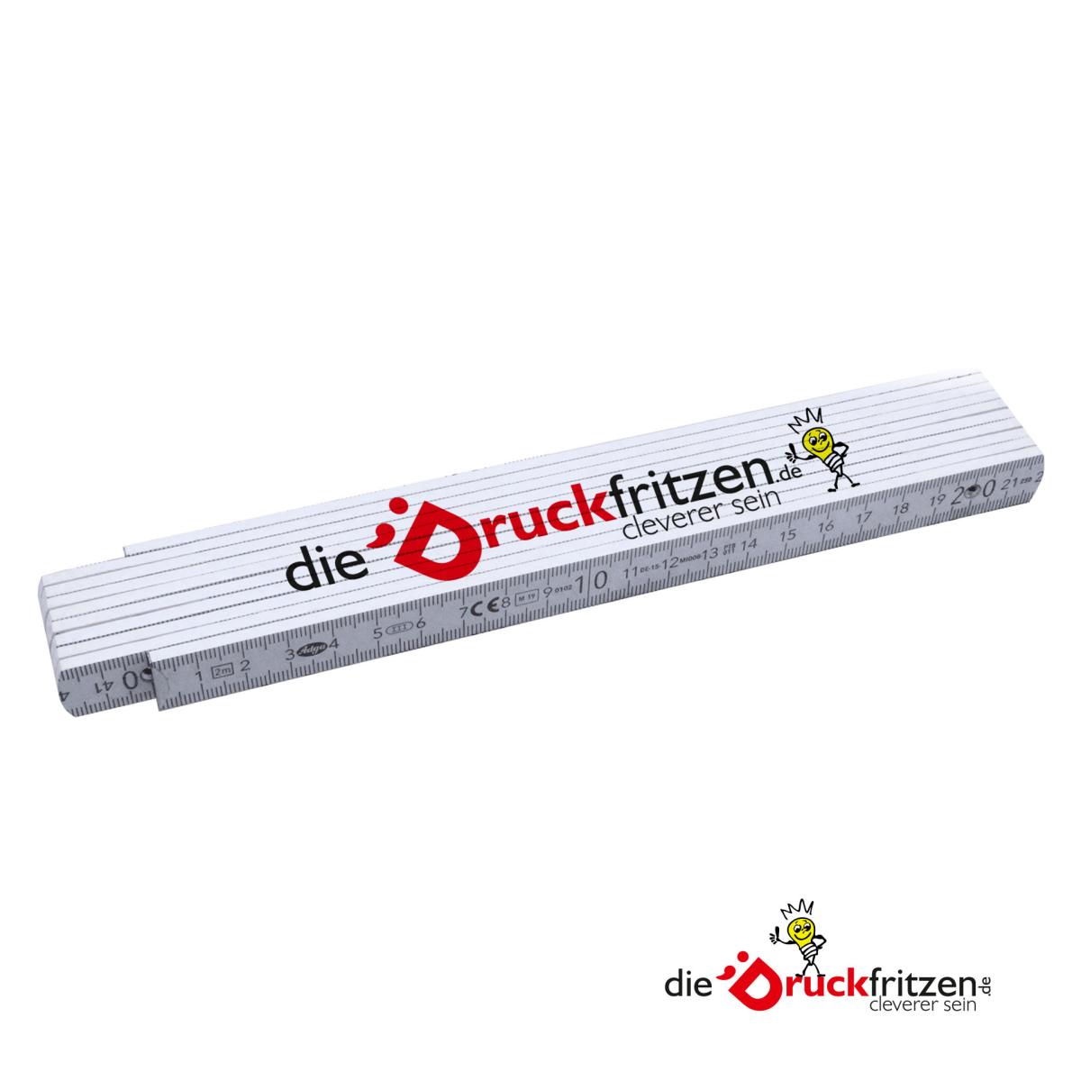 Metro Pieghevole In Legno Di Faggio Adga 250plus - 2 Metri, Con Scala Angolare E Blocco A 90°/180° - Foto 10