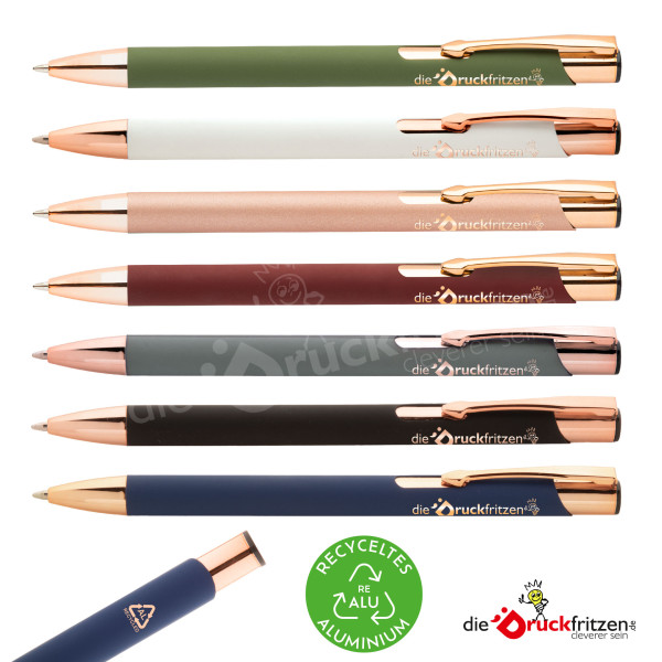 Metall-Kugelschreiber RONNEL - individuell belasert