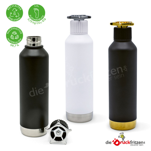 Thermosflasche SPIGLO BOTTLE - individuell belasert